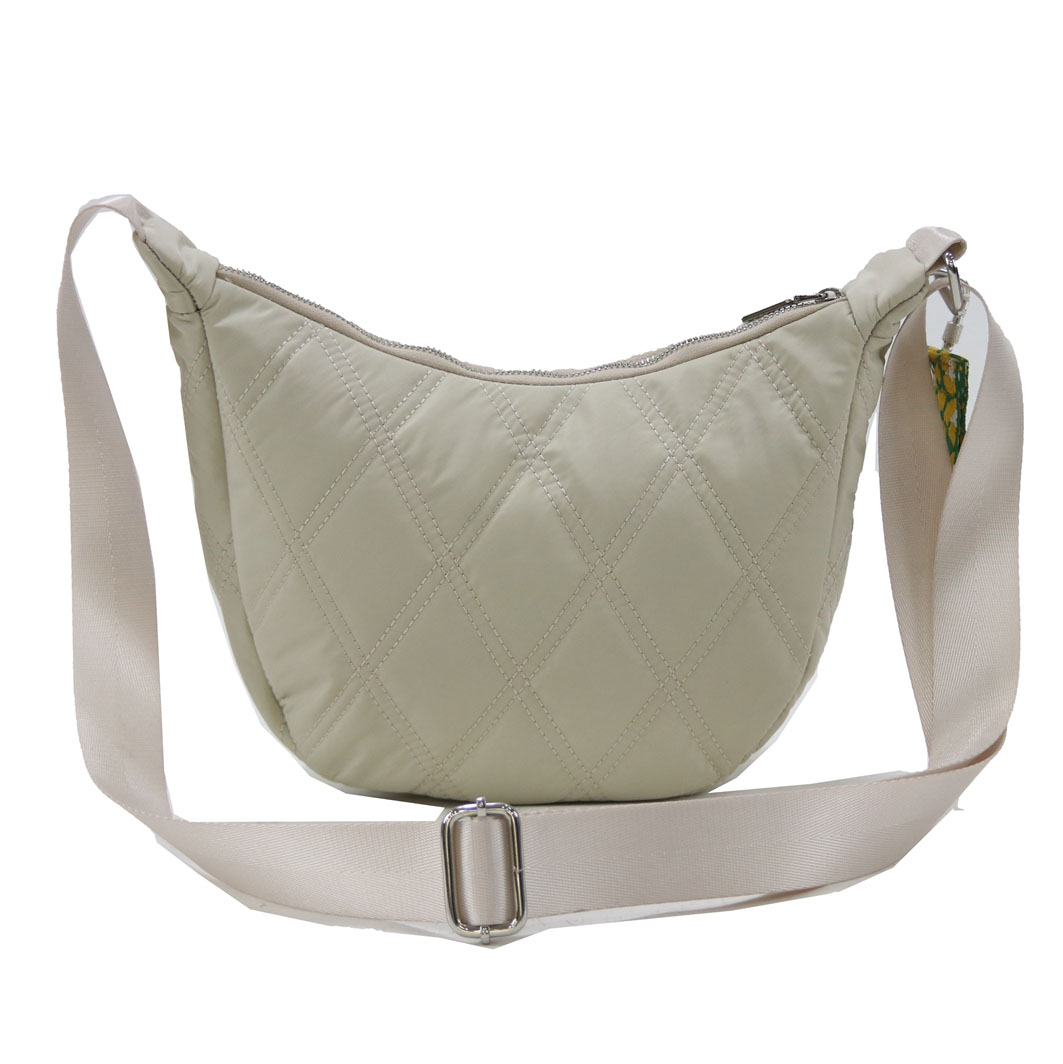 2244.OFF-WHITE.3 Γυναικεία τσάντα χιαστί κωδ. 2244 | VQF Polo Line - Image 4