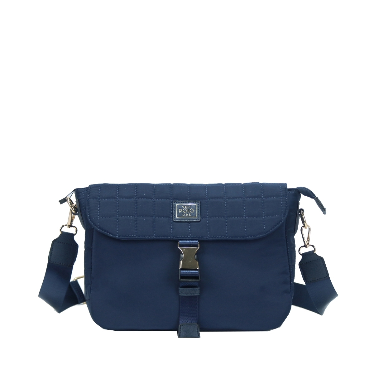 2304.BLUE_.1 Γυναικεία τσάντα χιαστί κωδ. 2304 | VQF Polo Line - Image 1