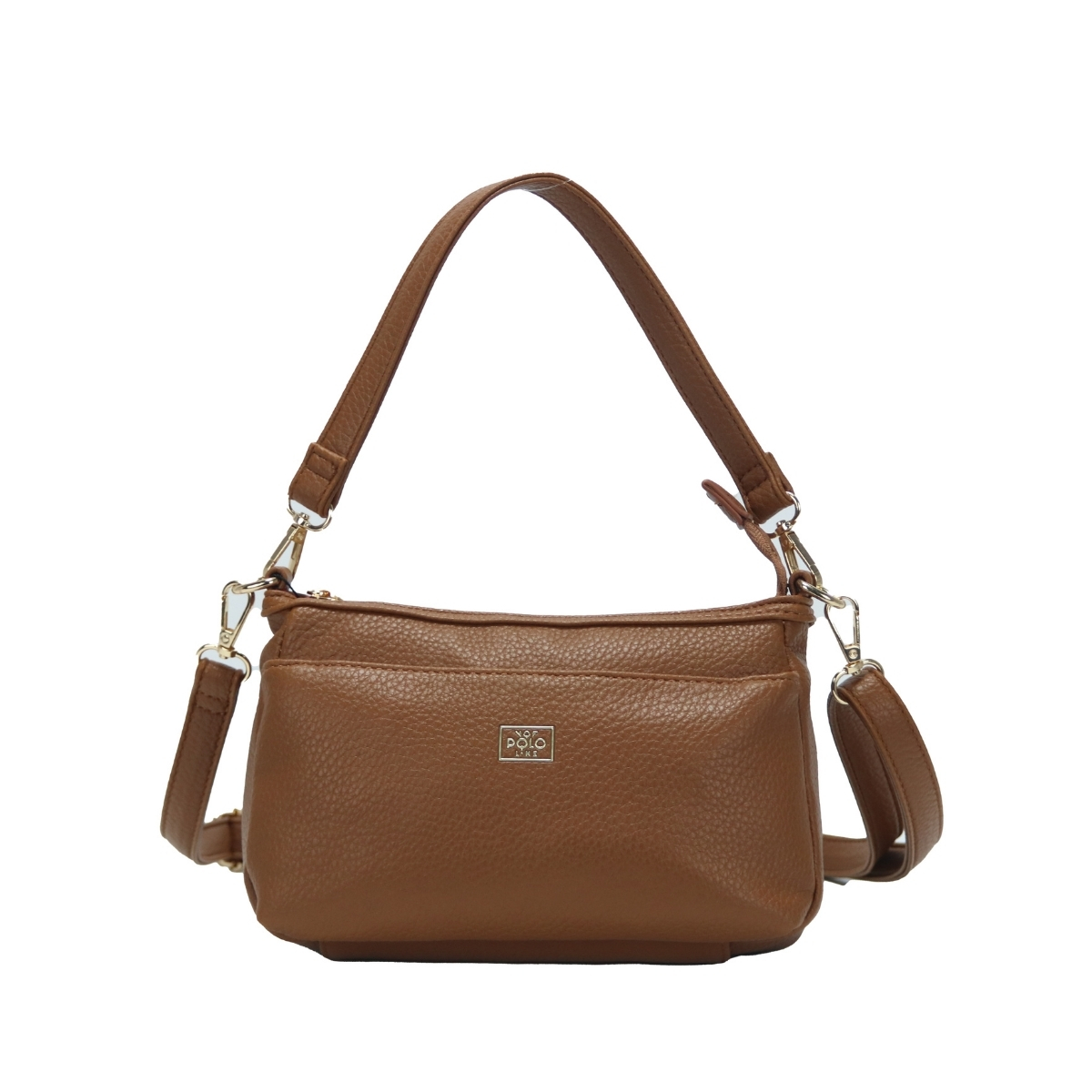 2308.CAMEL_.1 Γυναικεία τσάντα ώμου κωδ. 2308 | VQF Polo Line - Image 2