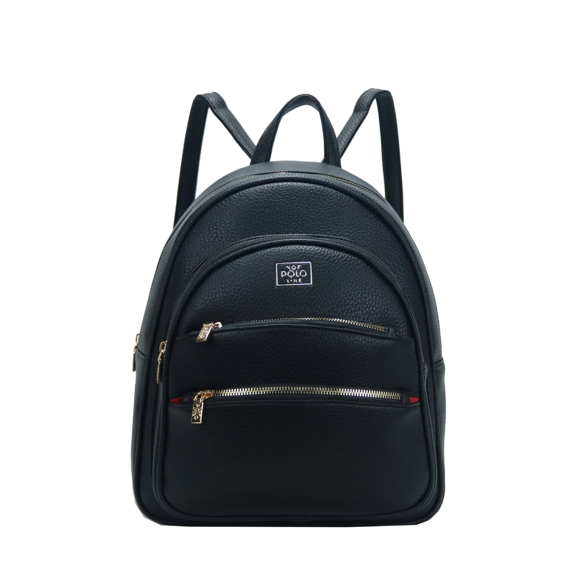 2312.BLACK_.1 Γυναικεία τσάντα πλάτης  κωδ. 2312 | VQF Polo Line - Image 2