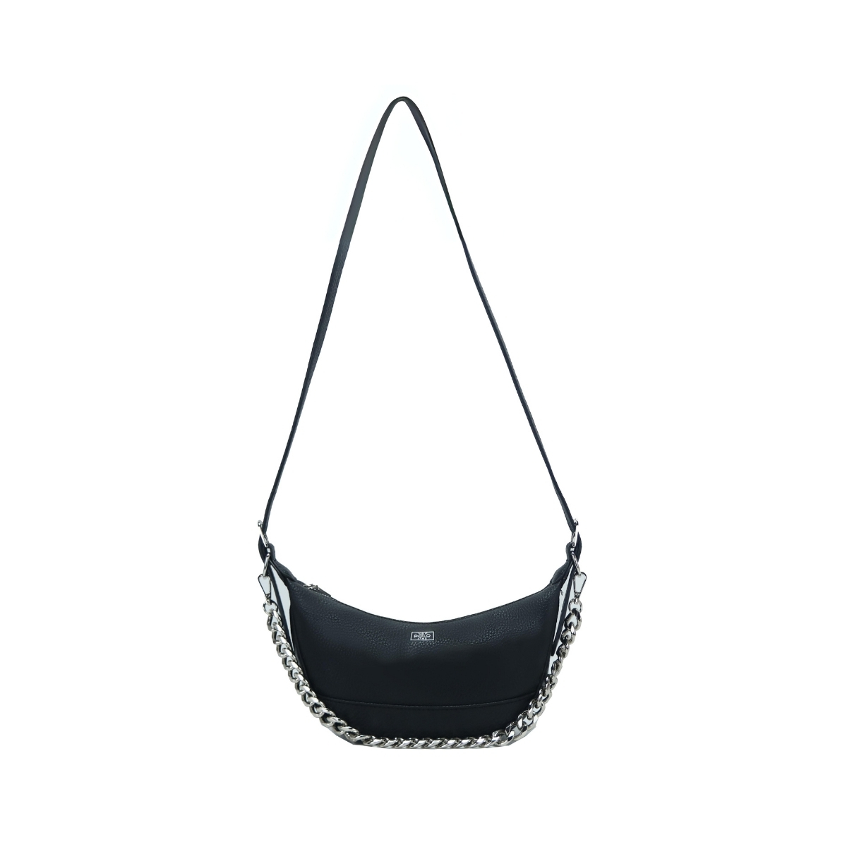 2313.BLACK_.1 Γυναικεία τσάντα χιαστί κωδ. 2313 | VQF Polo Line - Image 2