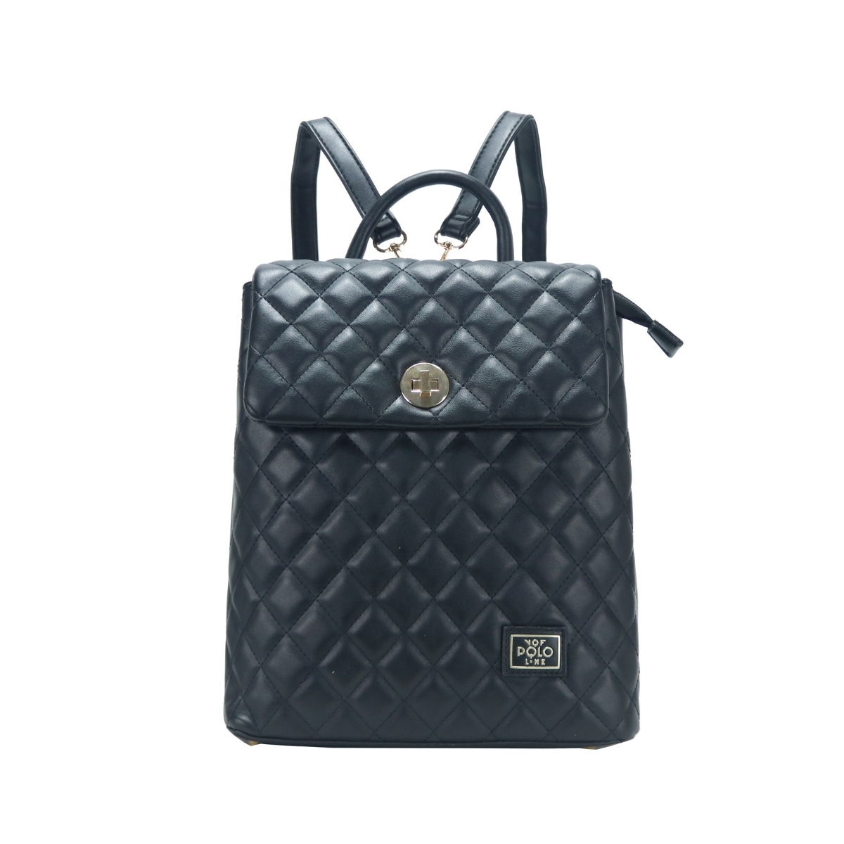 2314.BLACK_.1 Γυναικεί τσάντα πλάτης κωδ. 2314 | VQF Polo Line - Image 2