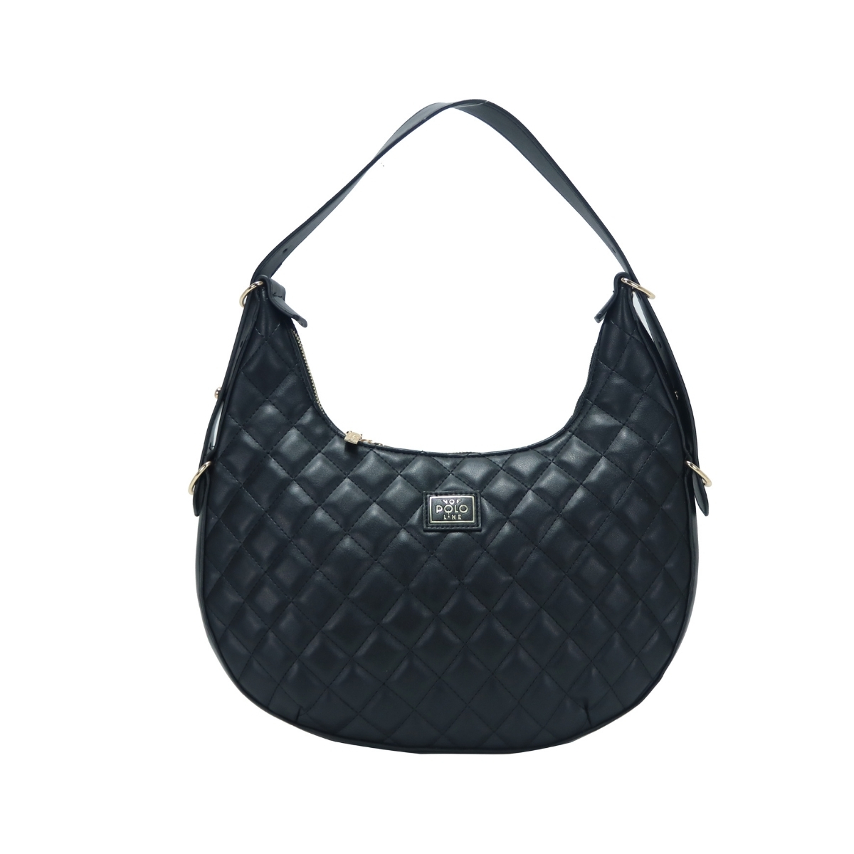 2317.BLACK_.1 Γυναικεία τσάντα ώμου κωδ. 2317 | VQF Polo Line - Image 1