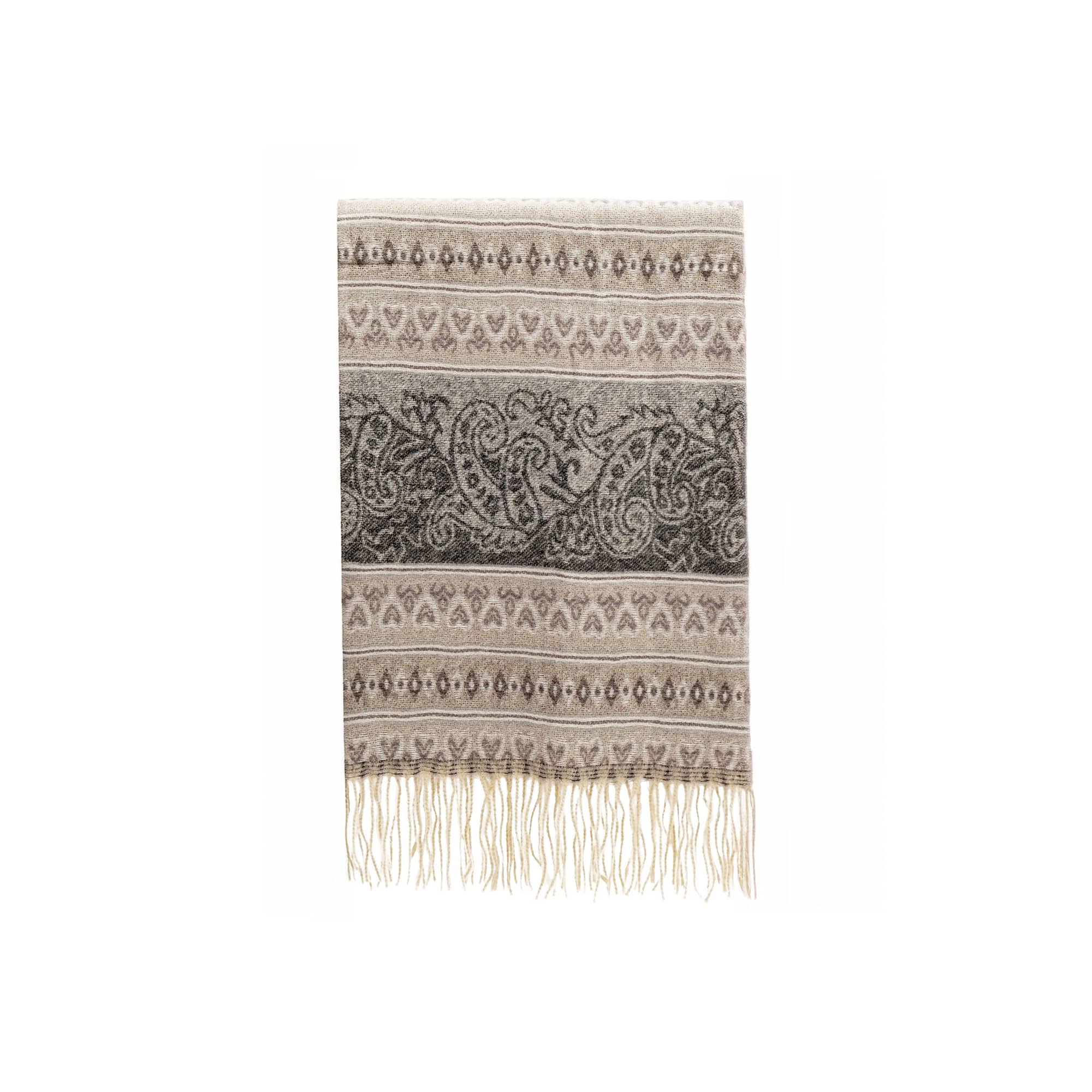 58212.BLACK-GREY-min Γυναικεία Πασμίνα 19V69 Italia | κωδ. 58212 - Image 4