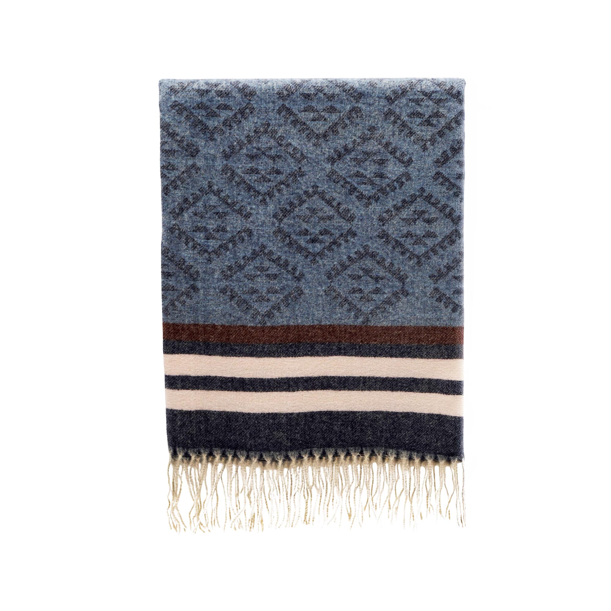 58215.BLUE-min Γυναικεία Πασμίνα 19V69 Italia | κωδ. 58215 - Image 5