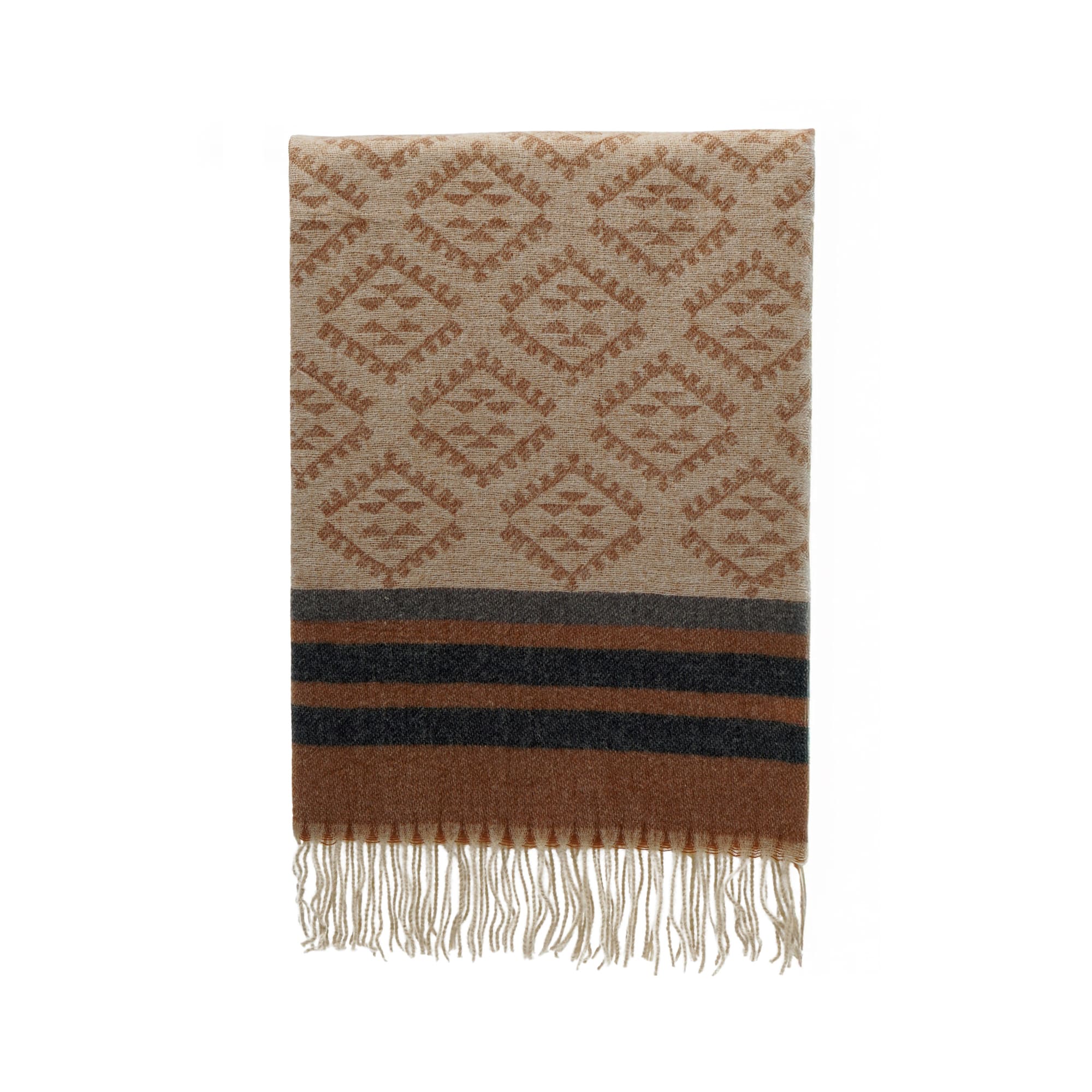 58215.CAMEL-min Γυναικεία Πασμίνα 19V69 Italia | κωδ. 58215 - Image 4