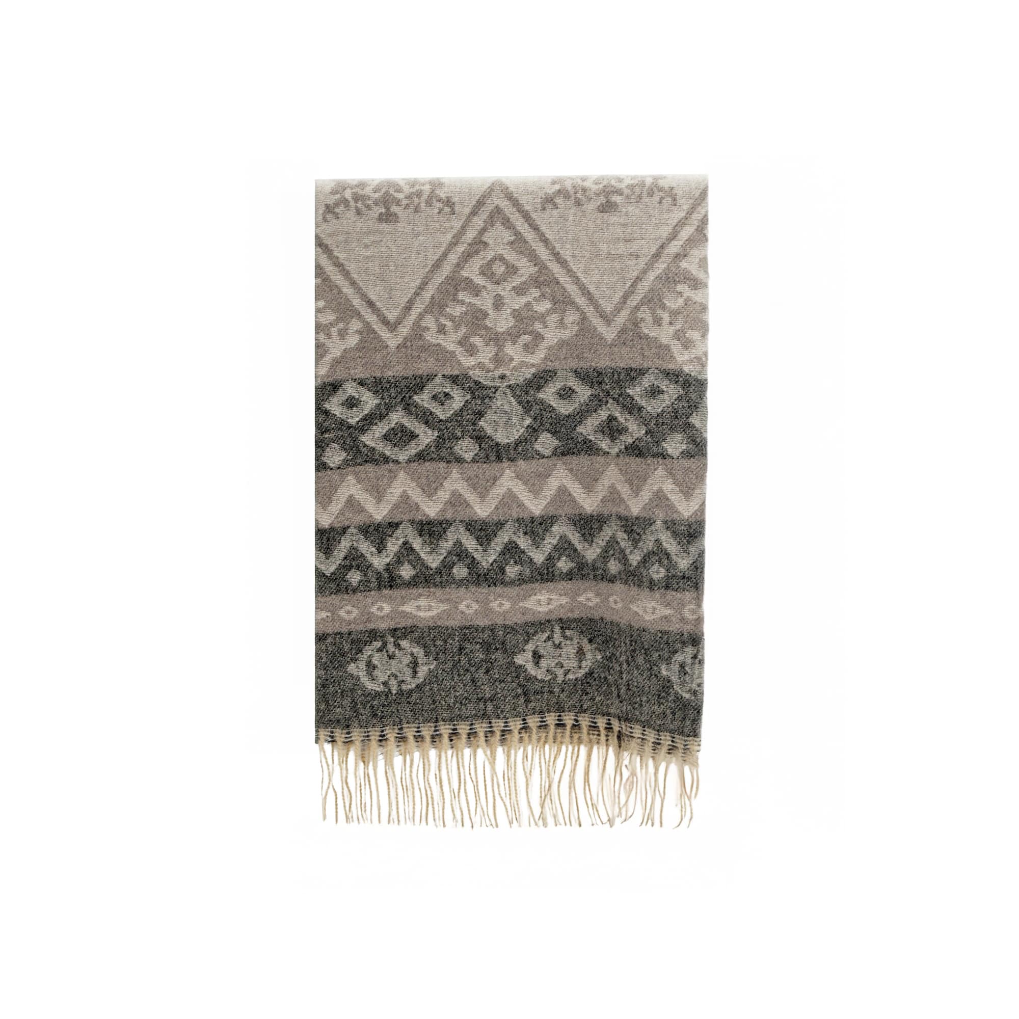 58216.GREY-min Γυναικεία Πασμίνα 19V69 Italia | κωδ. 58216 - Image 4