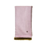 Γυναικεία Jacquard Κάπα με Χρωματιστή Οικολογική Γούνα 19V69 Italia | κωδ. 62631