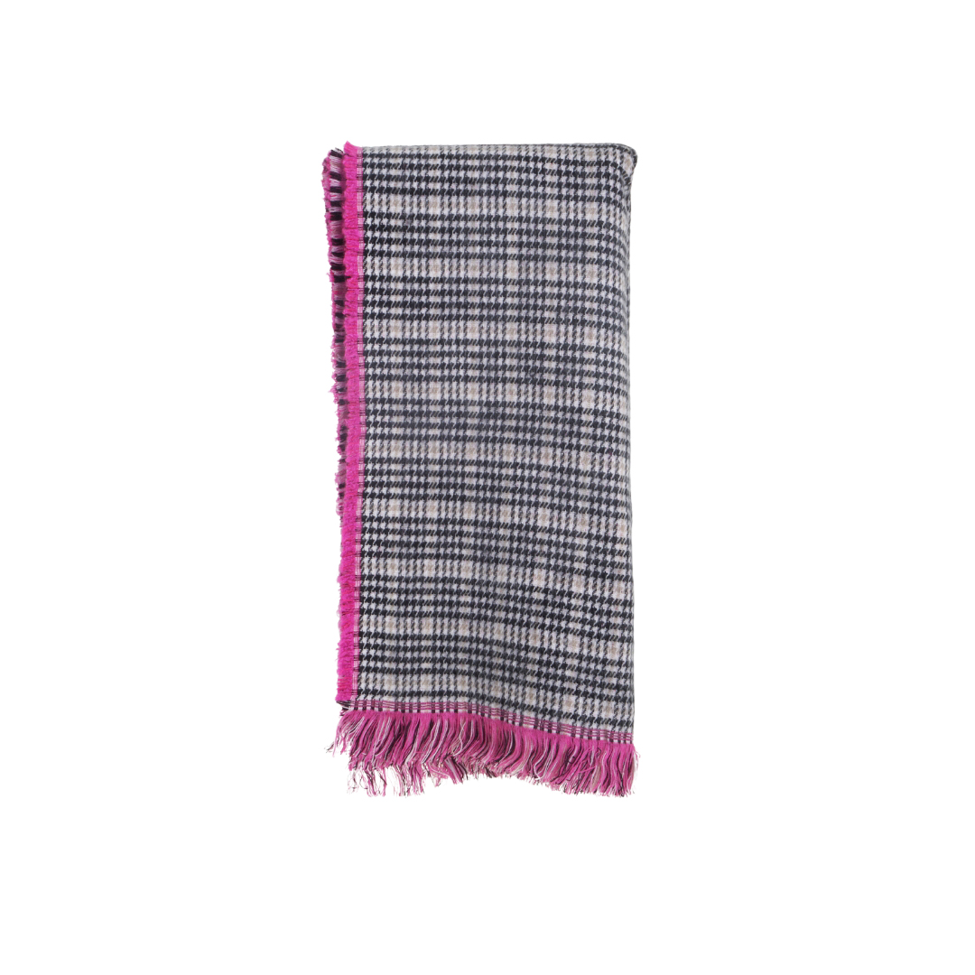 Untitled design - 1 Γυναικείο Κασκόλ Double Face 100% Acrylic ELLE | κωδ. 8102 - Image 1