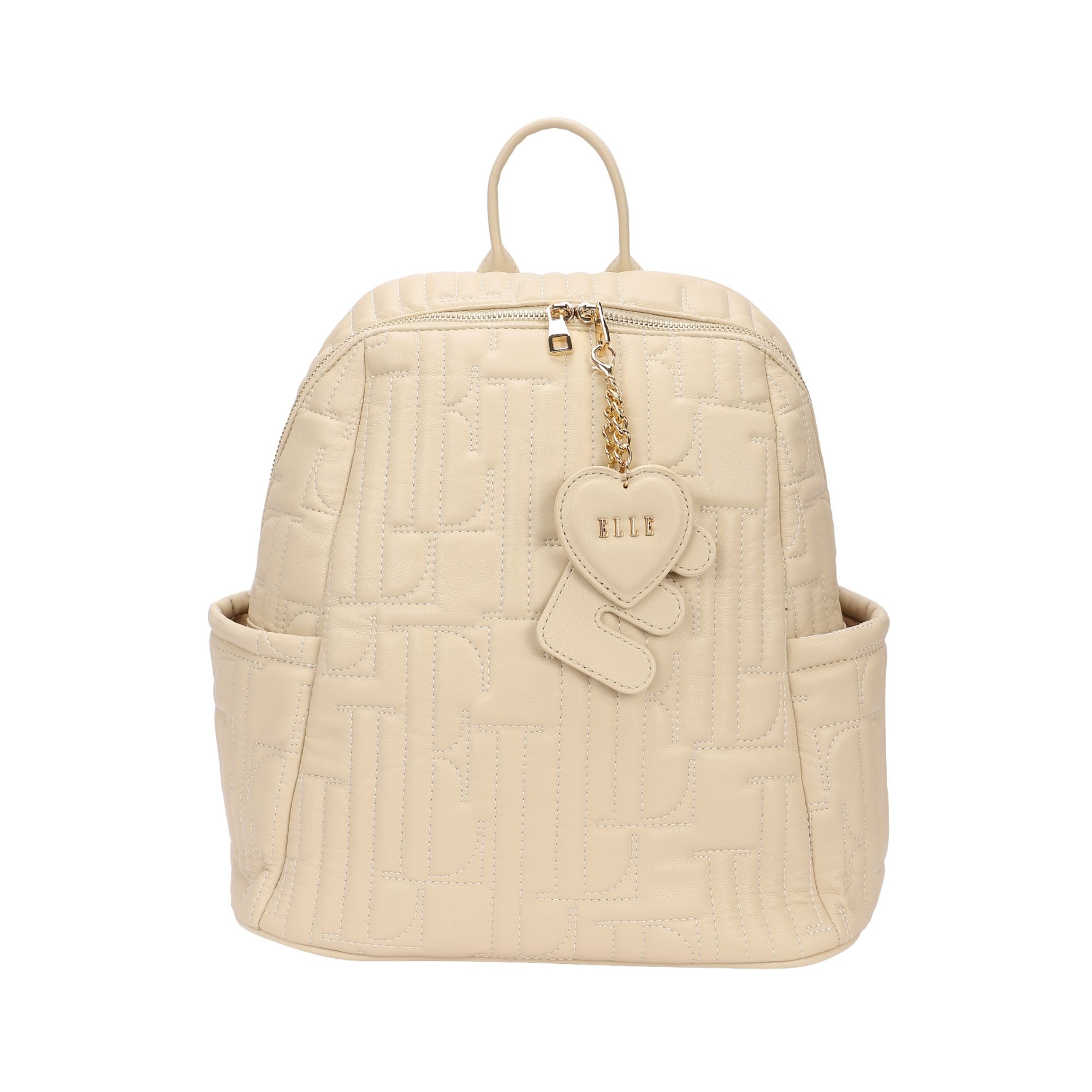 8253.BEIGE_.1-1 Γυνακεία τσάντα πλάτης κωδ. 8253 | ELLE - Image 4