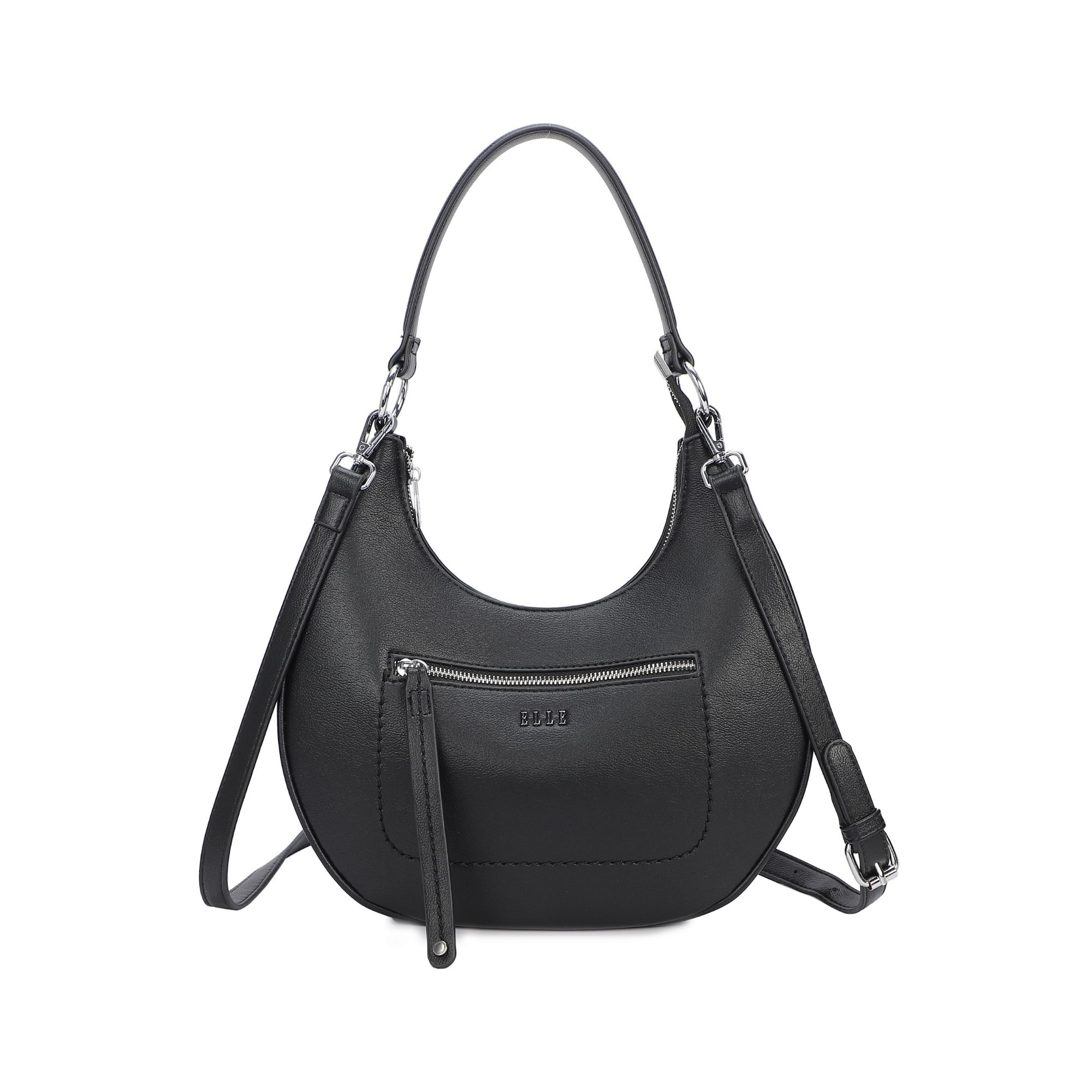 8256.BLACK_.1-1 Γυνακεία τσάντα ώμου κωδ. 8256 | ELLE - Image 1