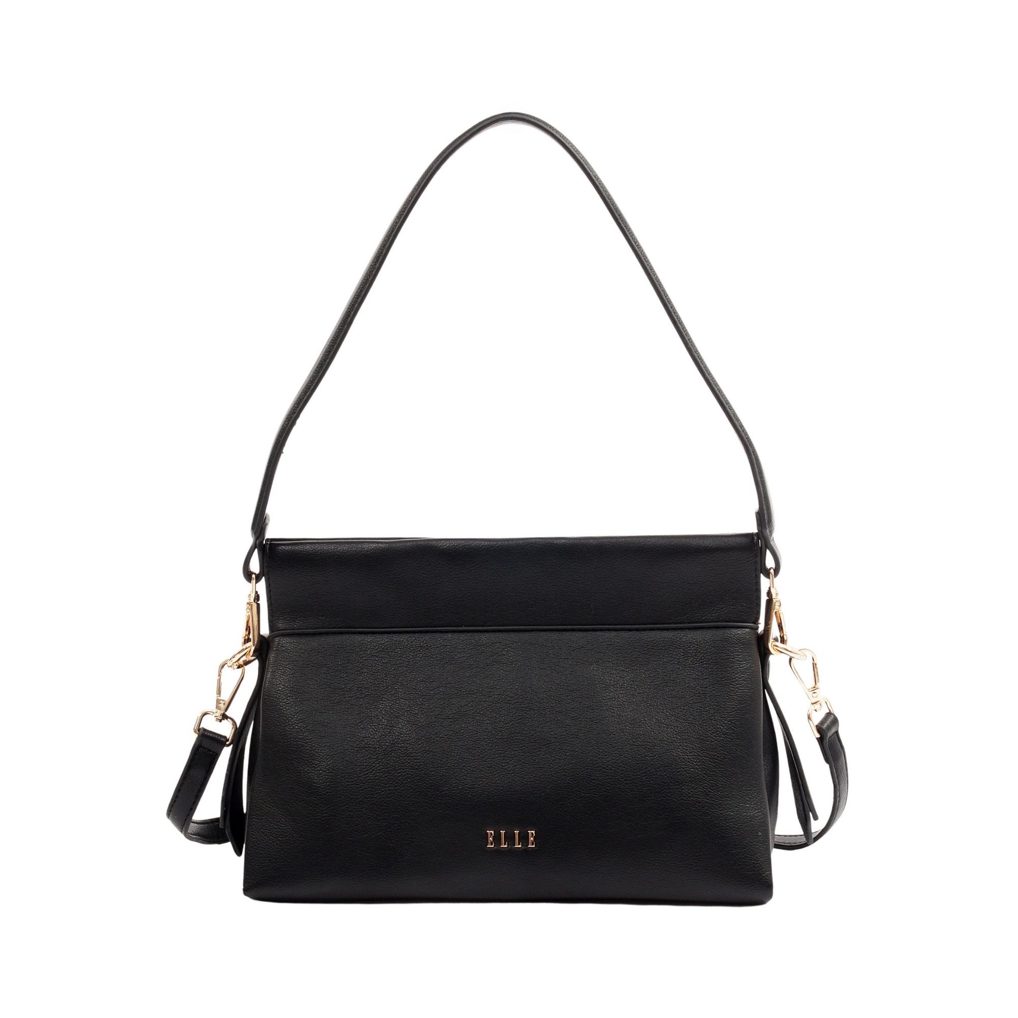 8259.BLACK_.1-1 Γυνακεία τσάντα ώμου κωδ. 8259 | ELLE - Image 4