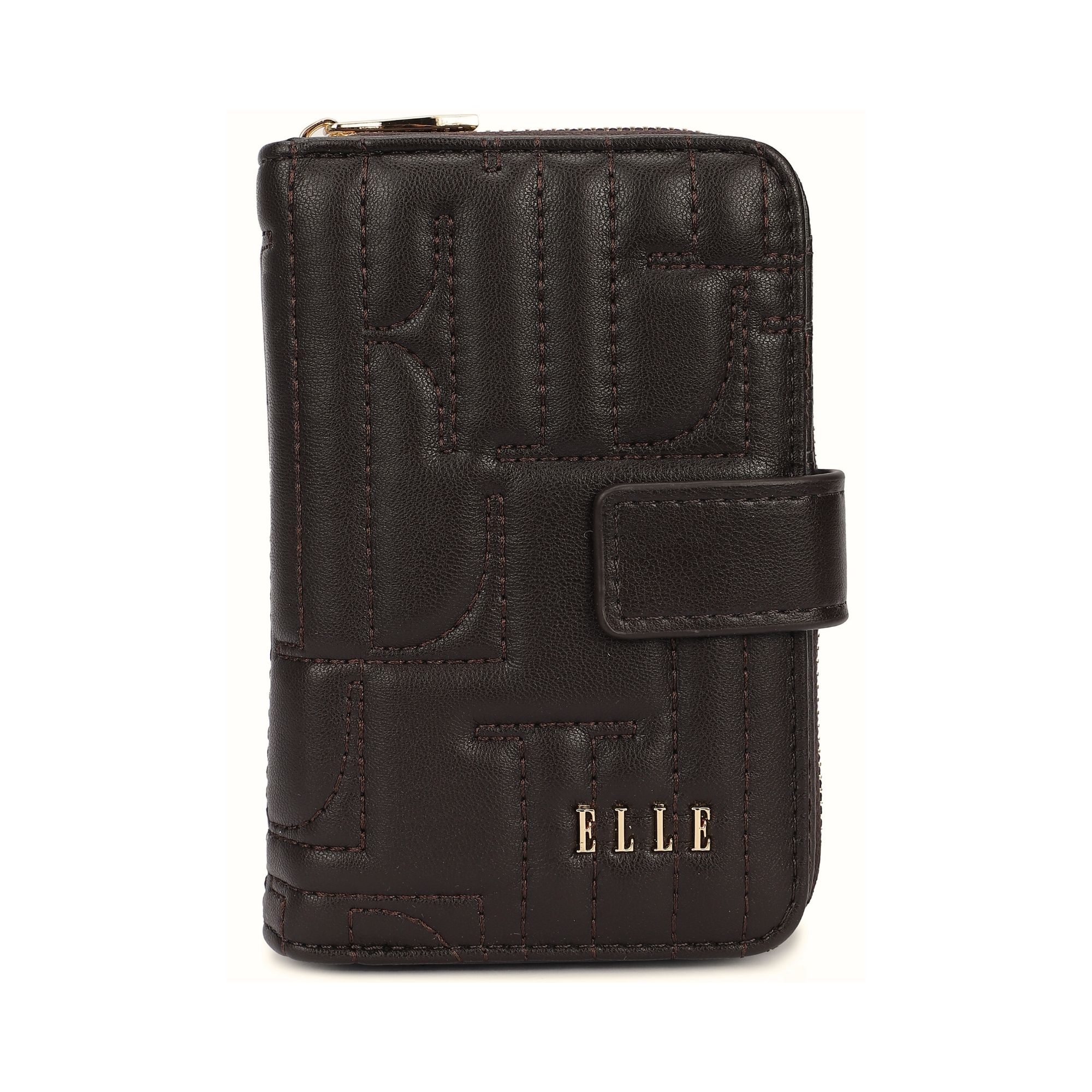 8260.CHOCOLATE.1-1 Γυνακείο πορτοφόλι κωδ. 8260 | ELLE - Image 2